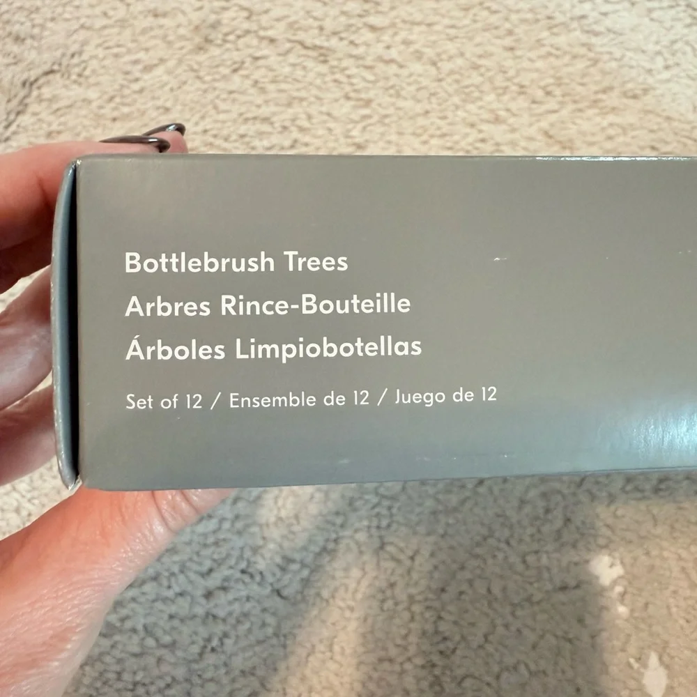West Elm bottlebrush trees